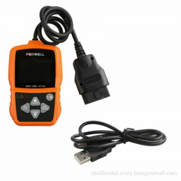 FOXWELL NT204 OBD2 CAN Diagnostic Tool Fault Code Reader Multi-languages Available